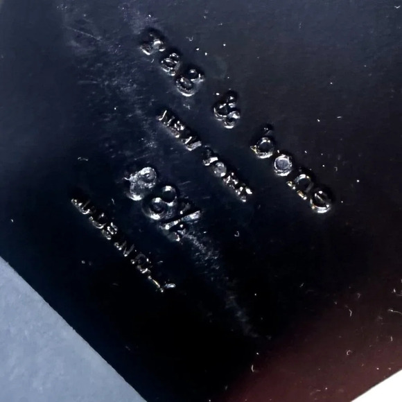 Rag & Bone Axis Chelsea Boots White Square Toe Leather Size 38.5 EU Women's - Picture 14 of 15